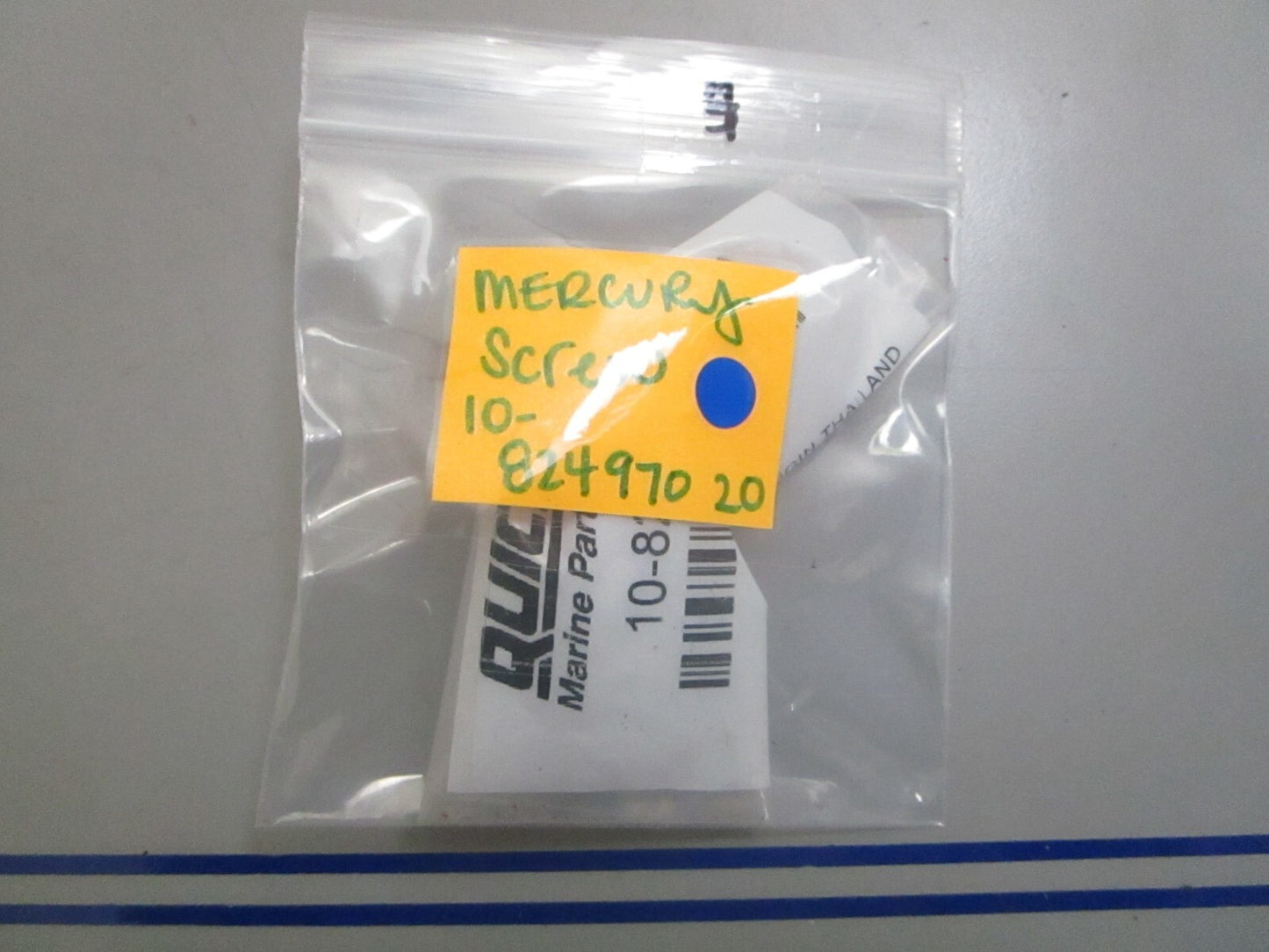 *NEW OEM* 0810 Mercury Quicksilver Screw 10-82497020
