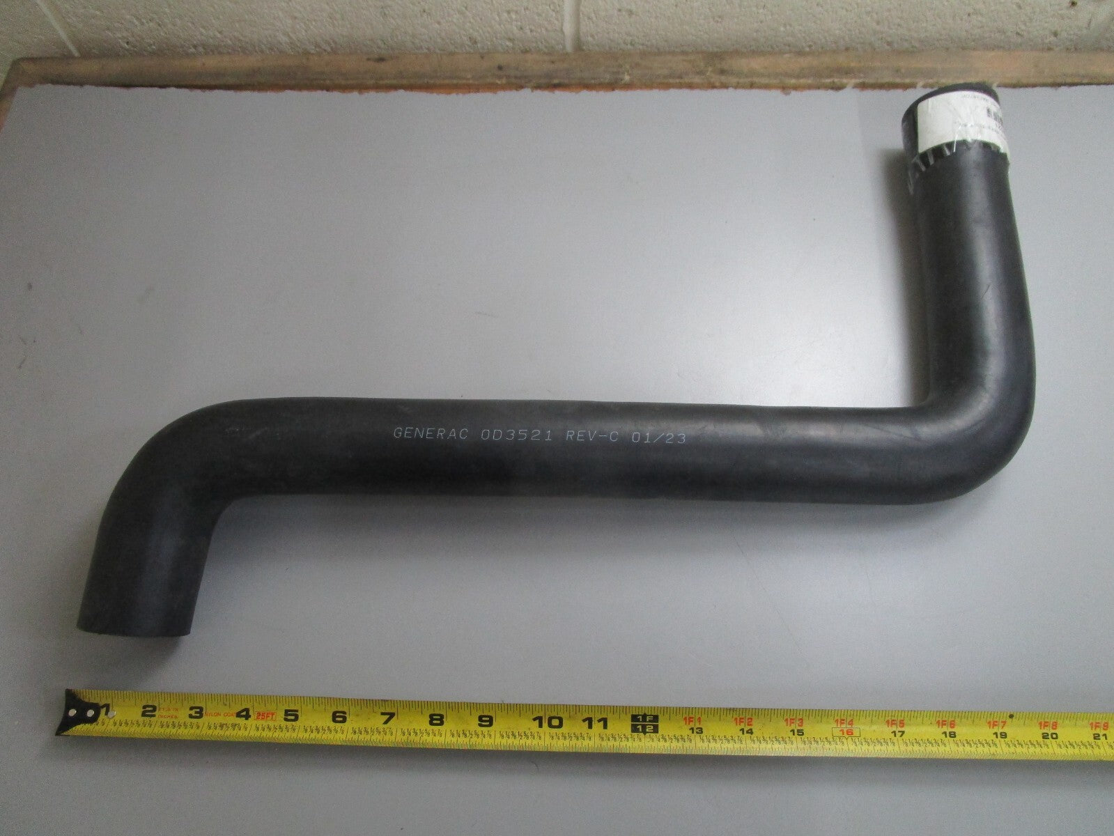 *NEW OEM* 0820 Generac Upper Radiator Hose 0D3521