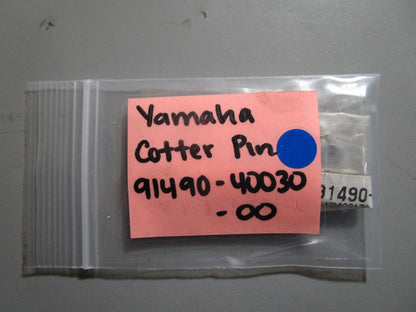 *NEW OEM* (LOT OF 2) 0810 Yamaha Cotter Pin 91490-40030-00