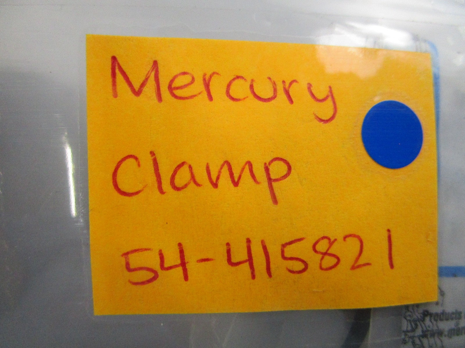NEW OEM (LOT OF 2) 54-415821 Mercury Quicksilver Clamp 0810
