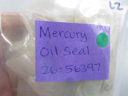 NEW OEM (LOT OF 2) 26-56397 Mercury Quicksilver Oil Seal 0810