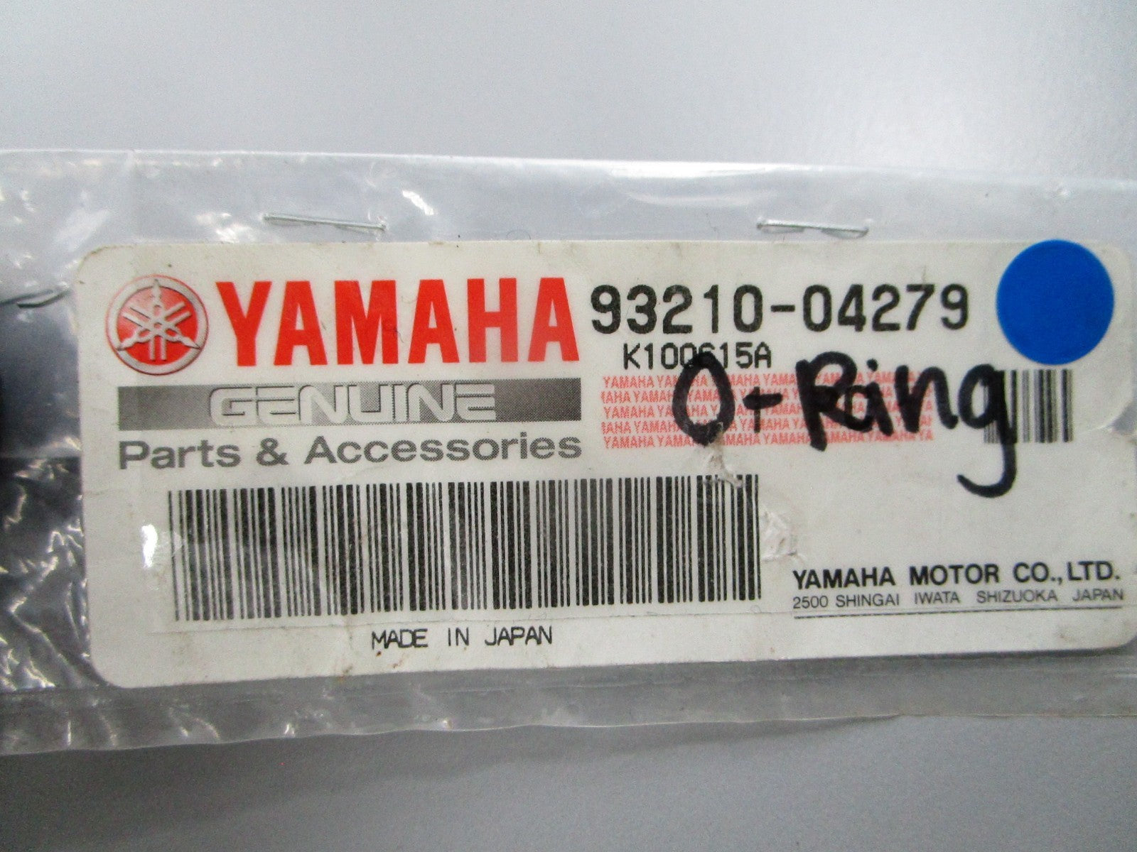 NEW OEM 93210-04279 Yamaha O-Ring 0810