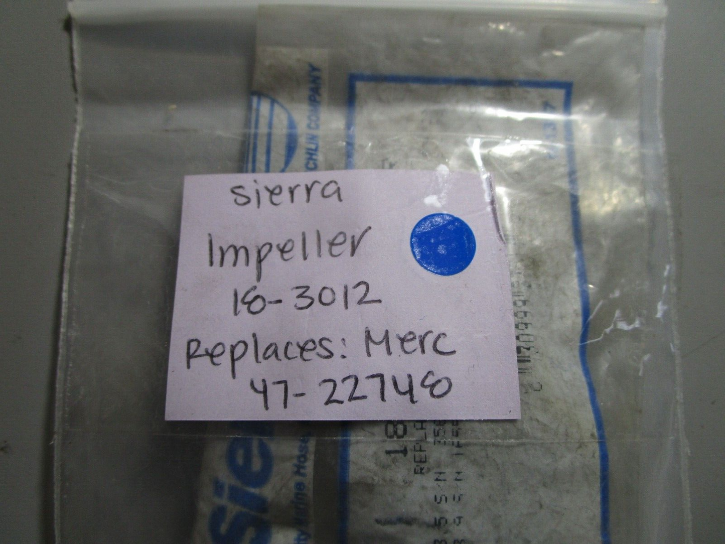 *NEW* 0770 Sierra Impeller 18-3012 Replaces: Mercury 47-22748