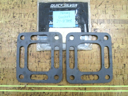 *NEW OEM* (LOT OF 2) 0750 Mercury Quicksilver GASKET 27-87105