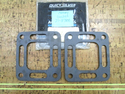 *NEW OEM* (LOT OF 2) 0750 Mercury Quicksilver GASKET 27-87105