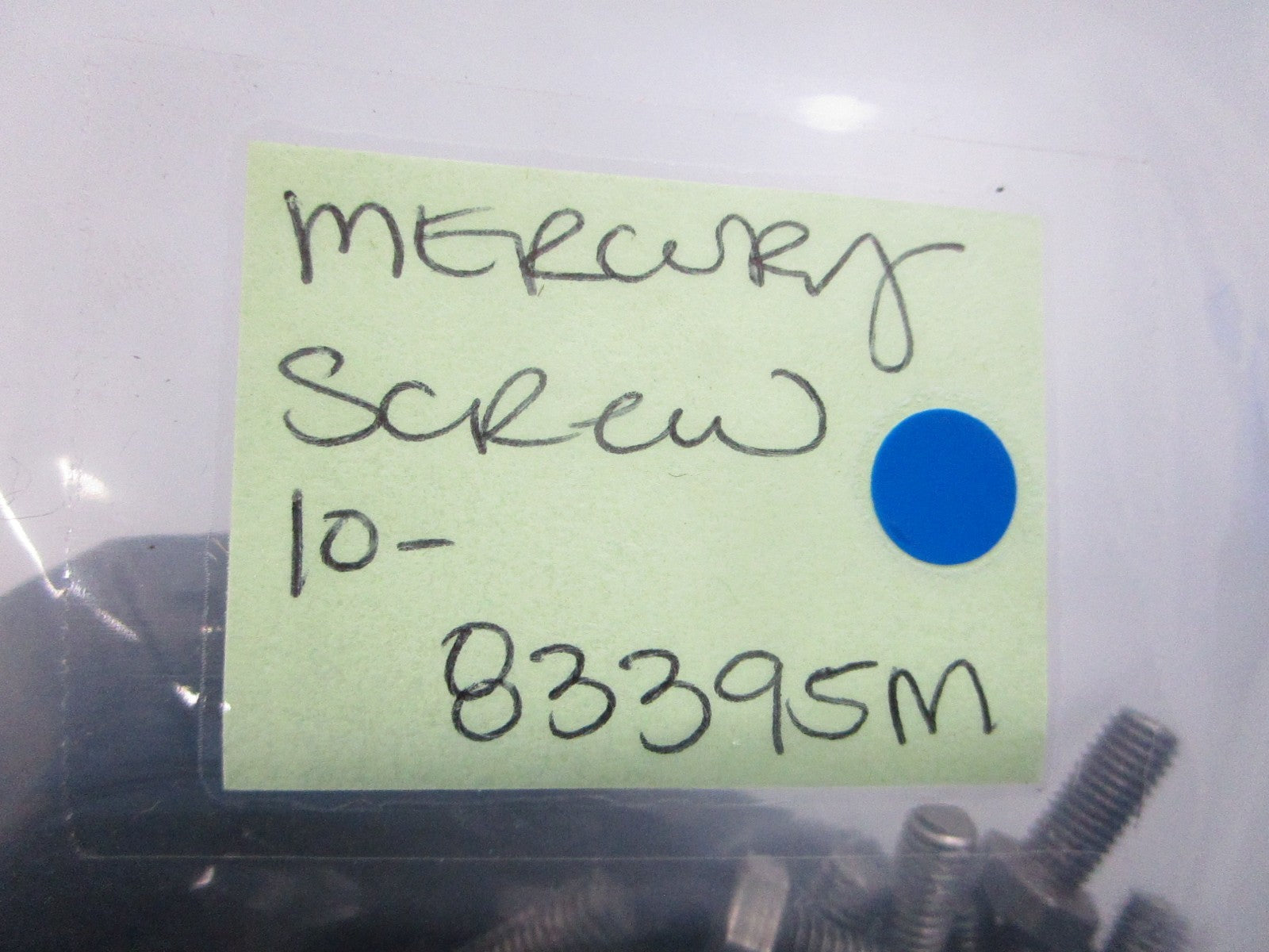 NEW OEM (LOT OF 2) 10-83395M Mercury Quicksilver Plate 0810