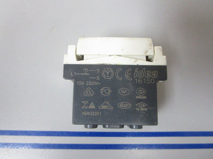 *NEW* 0810 Vimar 10A 250V Switch 16150