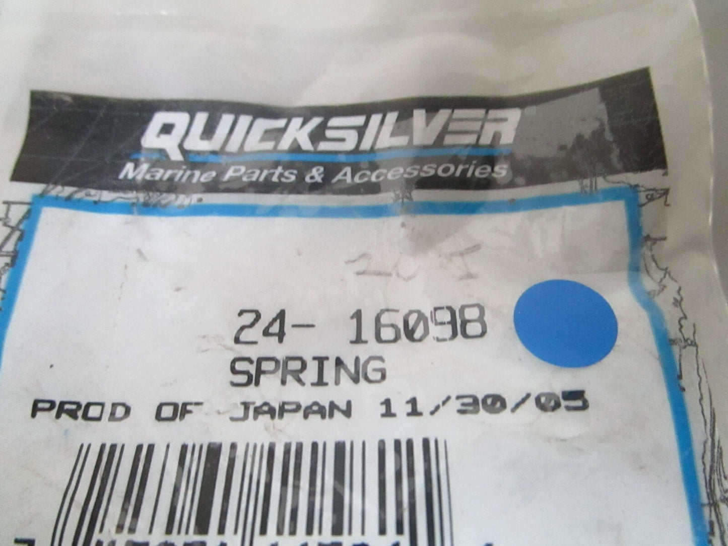 *NEW OEM* 0810 Mercury Quicksilver Spring 24-16098