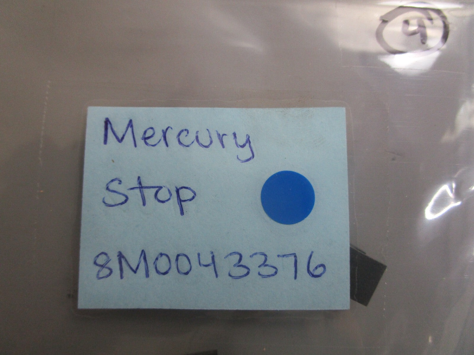 *NEW OEM* 0810 Mercury Quicksilver Stop 8M0043376