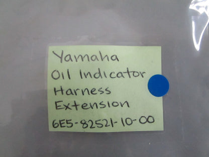 *NEW OEM* 0820 Yamaha Oil Indicator Harness Extension 6E5-82521-10-00