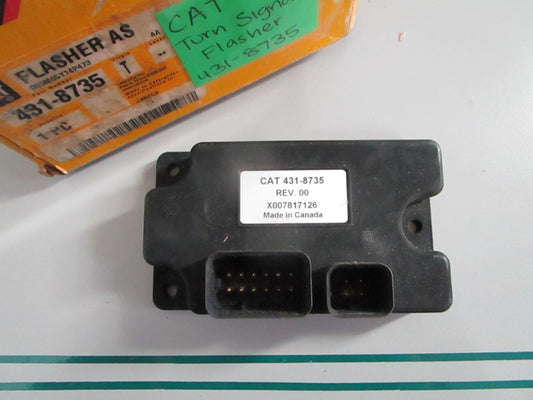NEW OEM 431-8735 CAT Turn Signal Flasher 0820