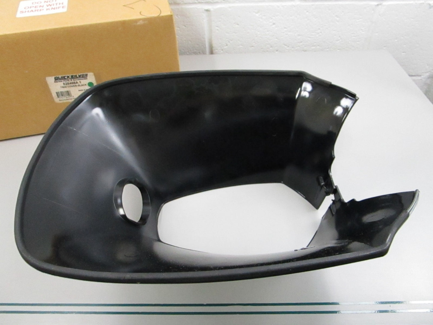 NEW OEM 828466A 1 Mercury Quicksilver Black Trim Cover 0810