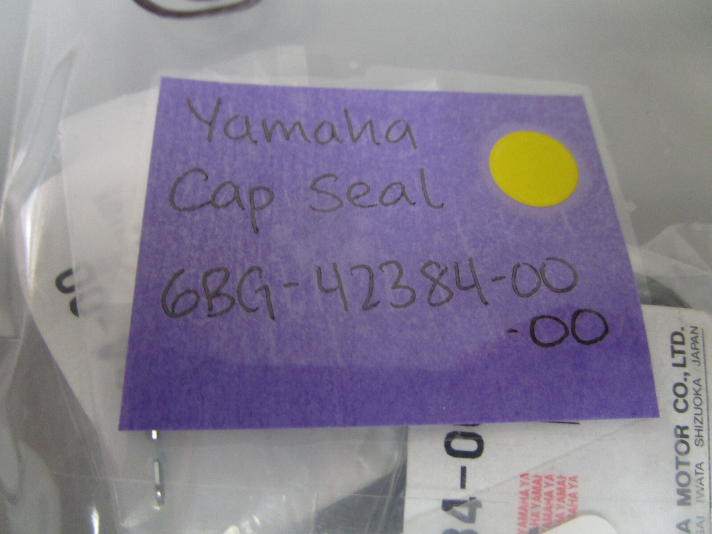 *NEW OEM* 0810 Yamaha Cap Seal 6BG-42384-00-00