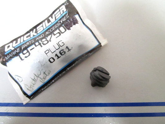 NEW OEM 19-48750 Mercury Quicksilver Plug 0810