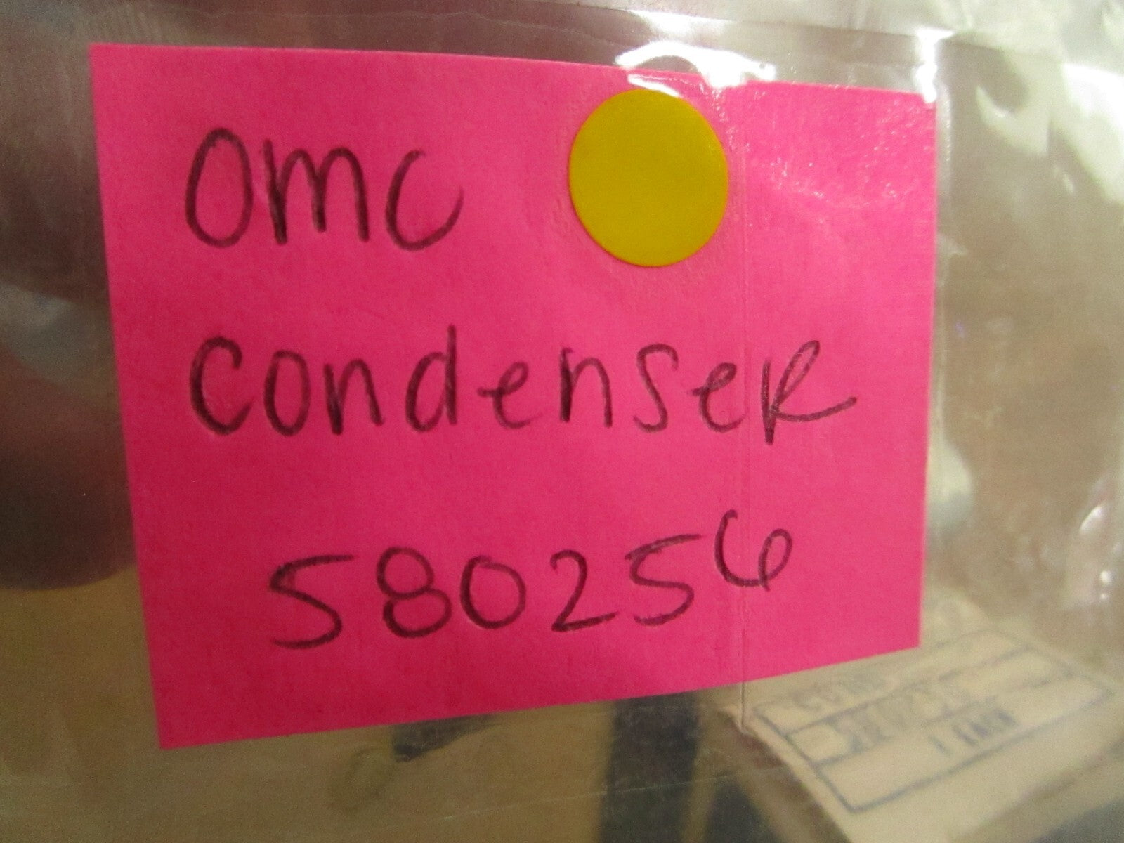 *NEW OEM* 0810 OMC Johnson Evinrude Condenser 580256 0580256