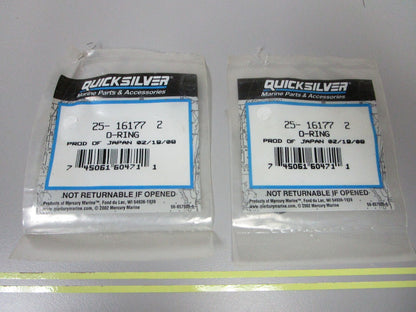 *NEW OEM* (LOT OF 2) 0810 Mercury Quicksilver O-Ring 25-161772