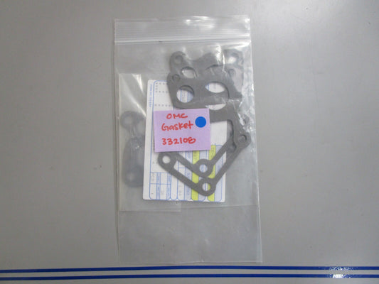 *NEW OEM* (LOT OF 3) 0810 OMC Johnson Evinrude Gasket 332108 0332108