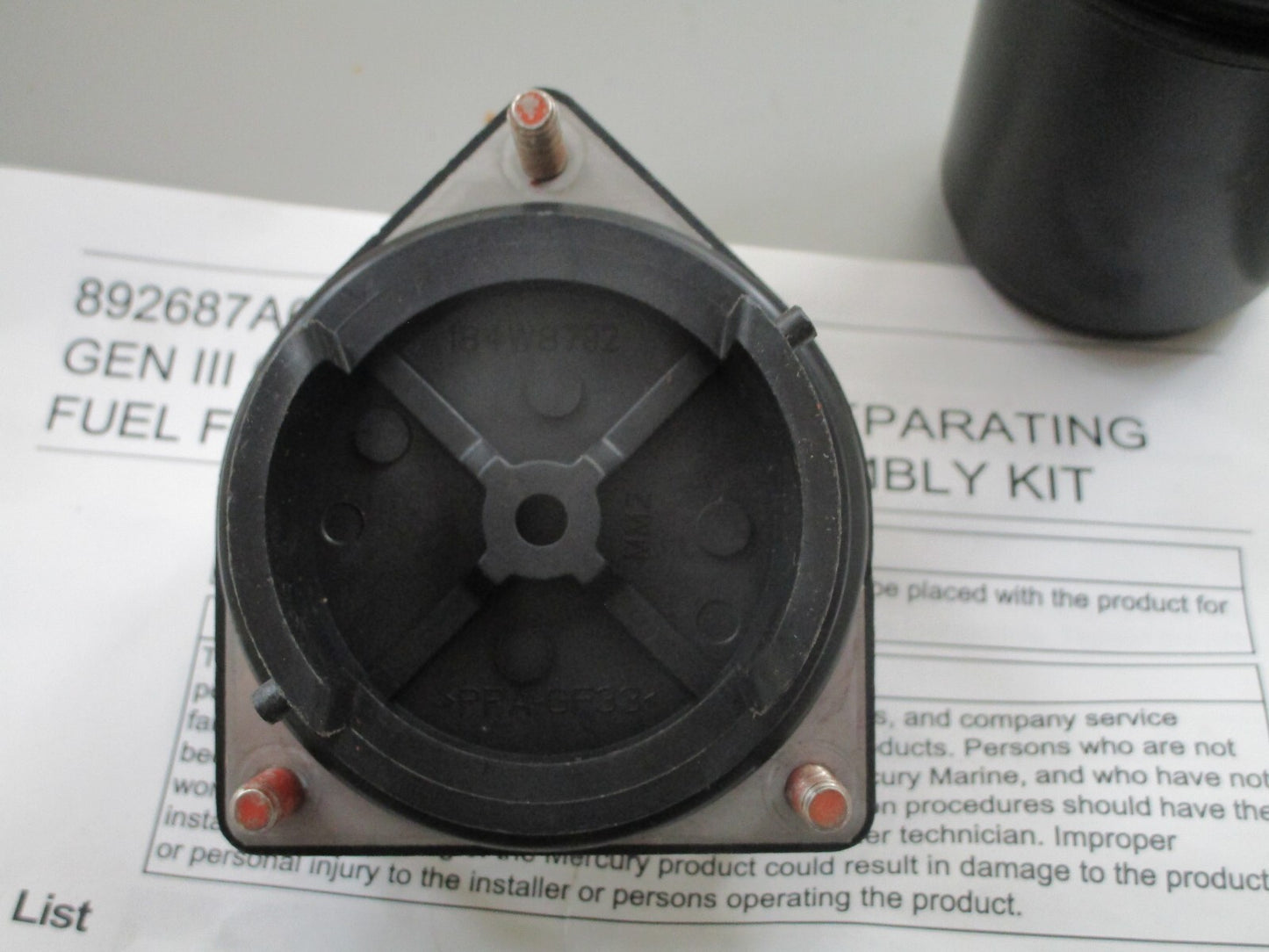 *NEW OEM* 0820 Mercury Quicksilver Filter Cartridge Assy 892687A02