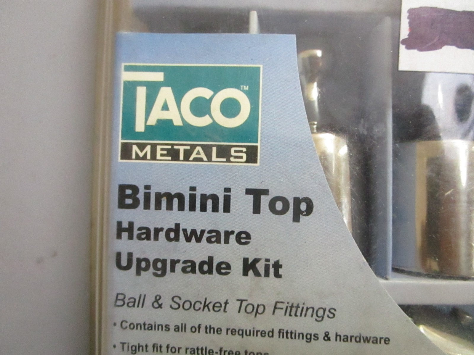 *NEW* 0820 TACO 2-Bowl Ball & Socket Bimini Fitting Kit F11-1102-1