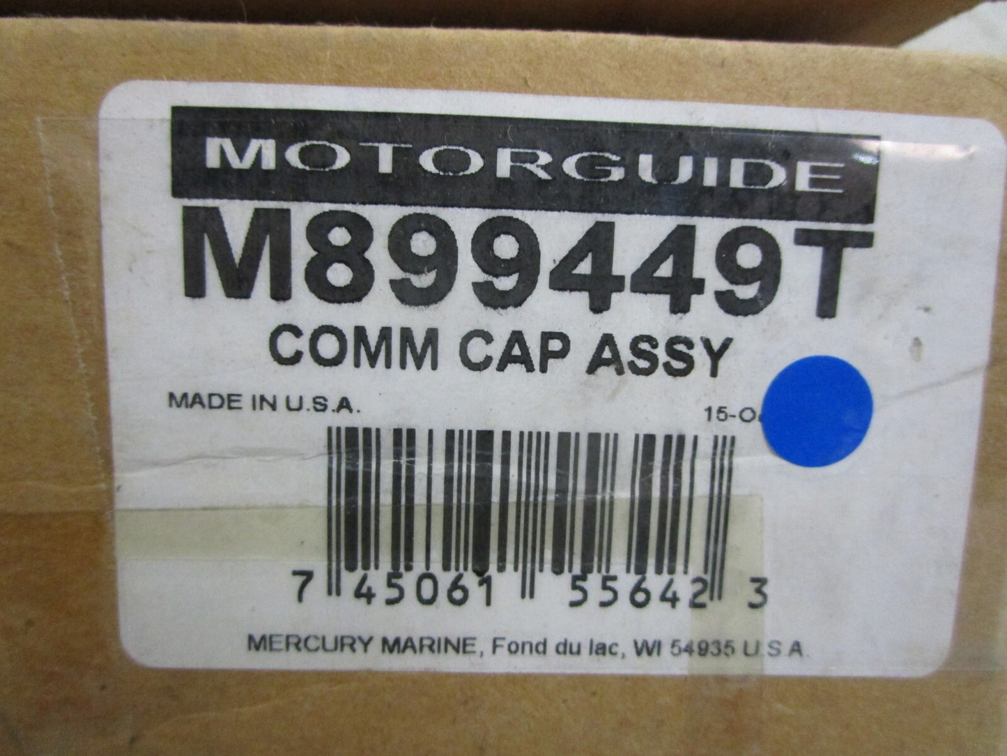 *NEW OEM* 0820 Mercury MotorGuide Commutator Cap Assy M899449T