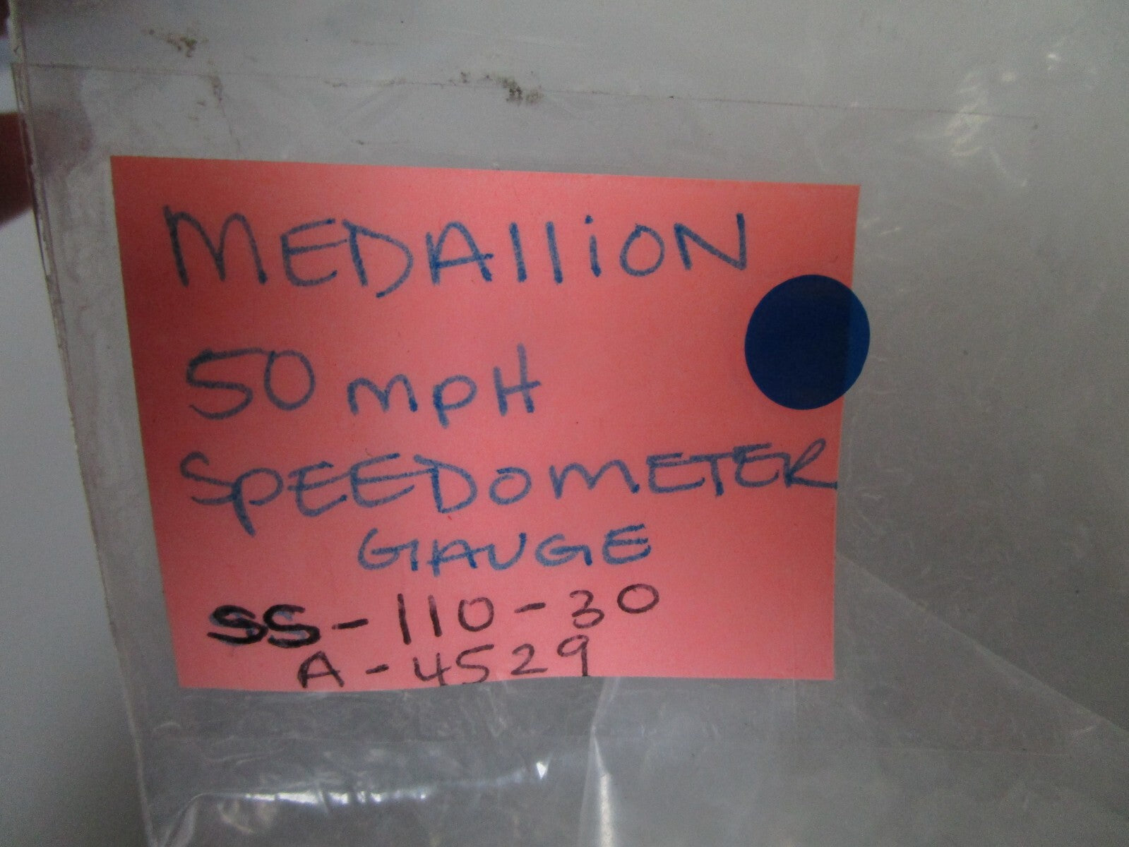 *NEW* 0810 Medallion 50MPH Speedometer Gauge SS-110-30 A-4529
