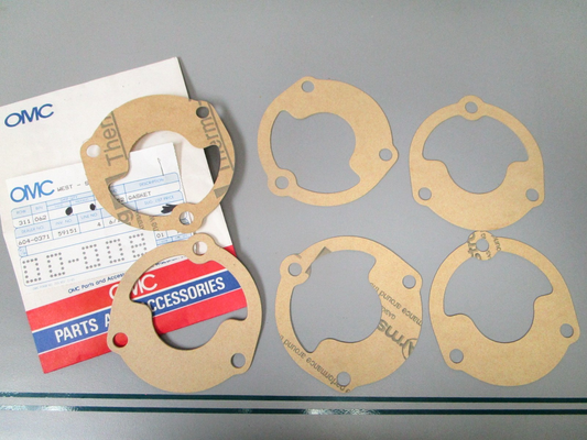 NEW OEM (LOT OF 6) 311552 0311552 OMC Johnson Evinrude Exhaust Elbow Gasket 0810