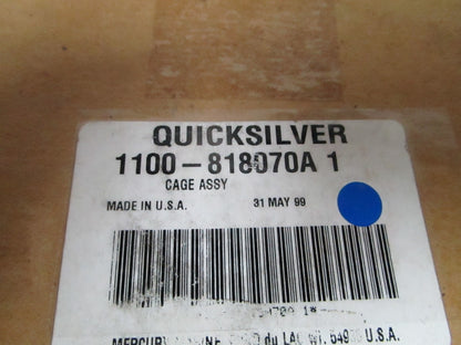 *NEW OEM* 0720 Mercury Quicksilver Cage Assembly 1100-818070A1