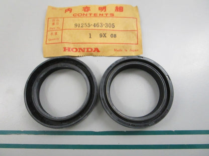 NEW OEM (LOT OF 2) 91255-463-305 Honda Oil Seal 0810