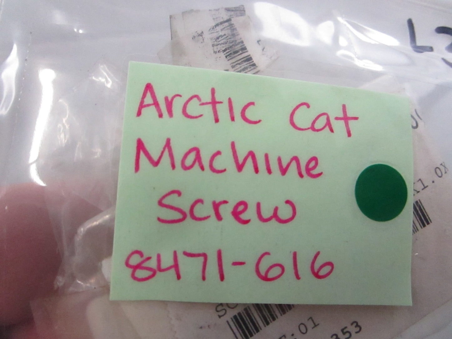 NEW OEM (LOT OF 3) 8471-616 Arctic Cat Machine Screw 0810