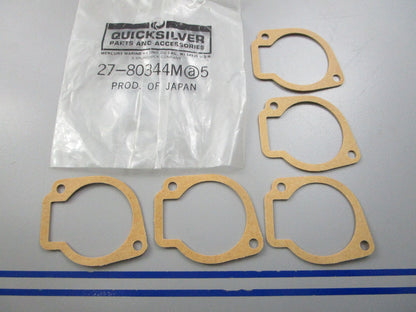 NEW OEM (LOT OF 5) 27-80344M Mercury Quicksilver Gasket 0810