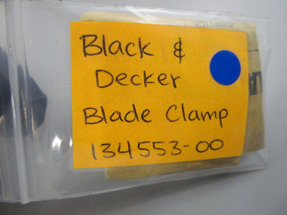 NEW OEM 134553-00 Black & Decker Blade Clamp 0810