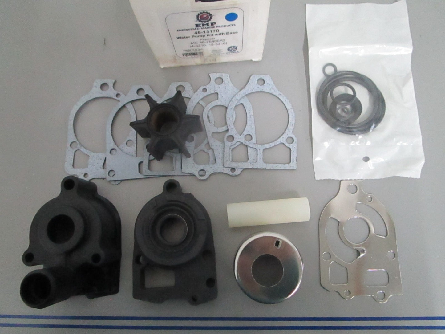 *NEW* 0820 EMP Water Pump Kit w/ Base 46-13170 Rep: 46-78400A2