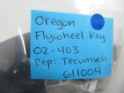 *NEW* (LOT OF 10) 0810 Oregon Flywheel Key 02-403 Replaces: Tecumseh 611004