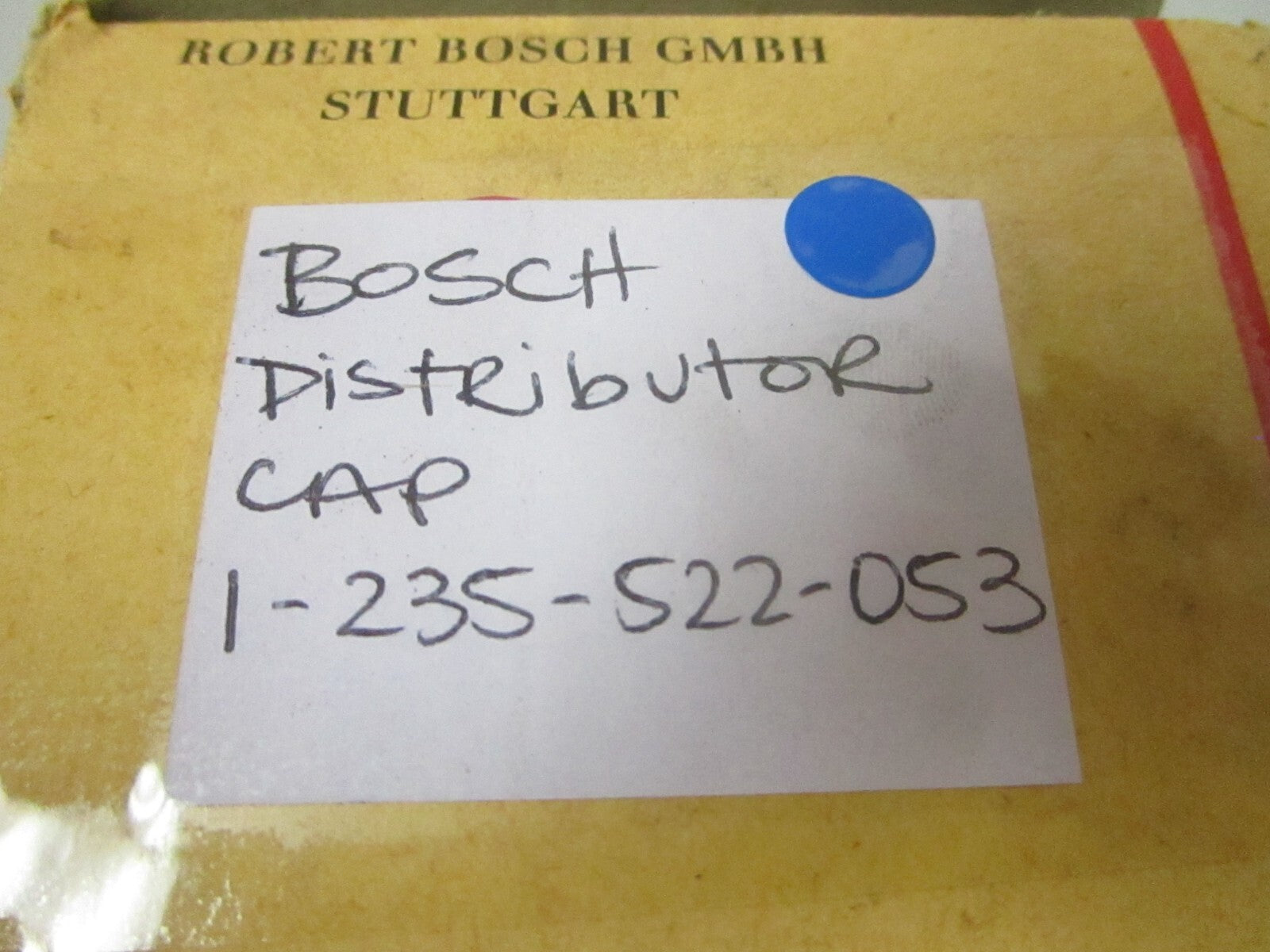 *NEW* 0720 Bosch Distributor Cap 1-235-522-053