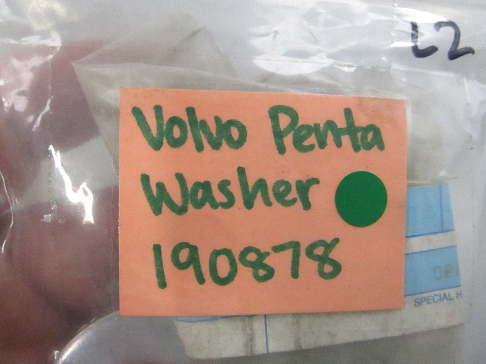 NEW OEM (LOT OF 2) 190878 Volvo Penta Washer 0810