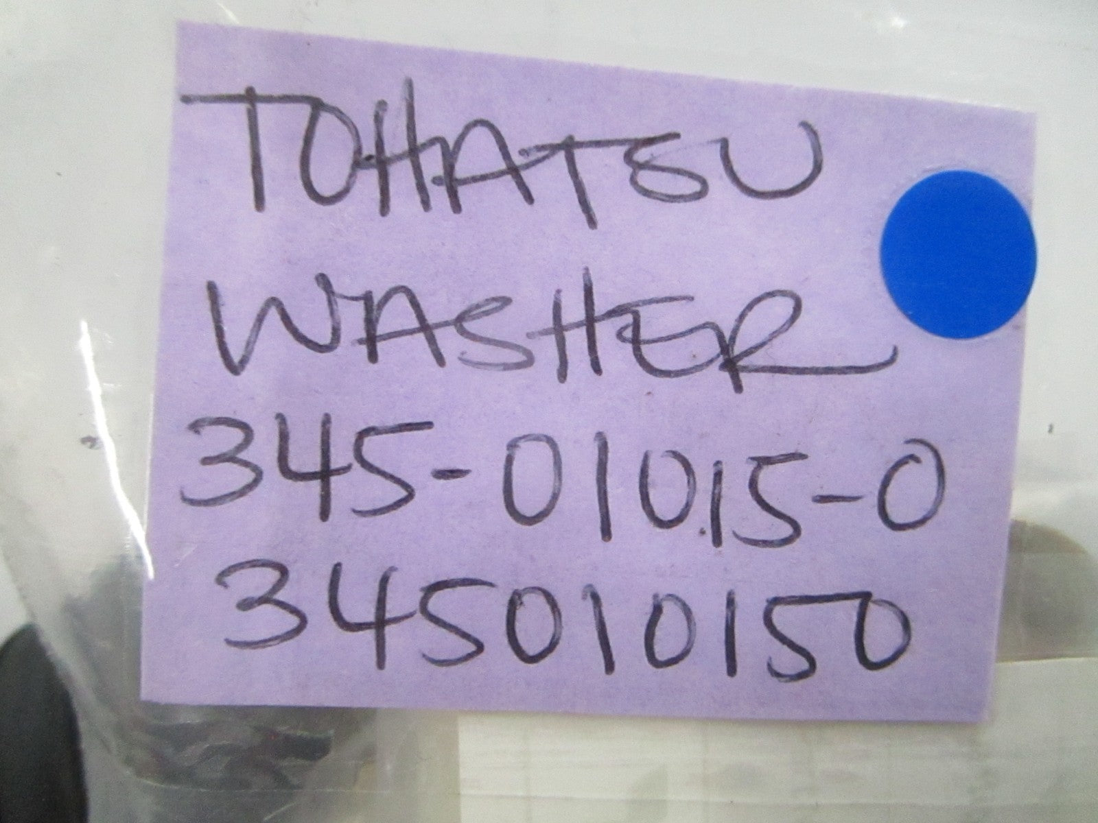*NEW OEM* (LOT OF 3) 0810 Tohatsu Washer 345-01015-0 345010150
