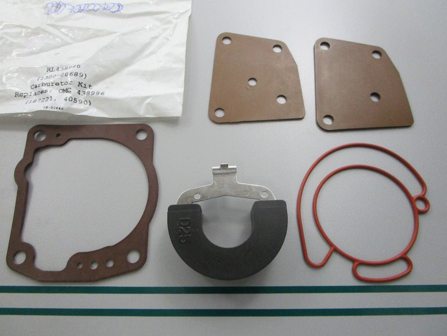 NEW RL438946 Replaces: 438996 Red Line Carburetor Kit 0810