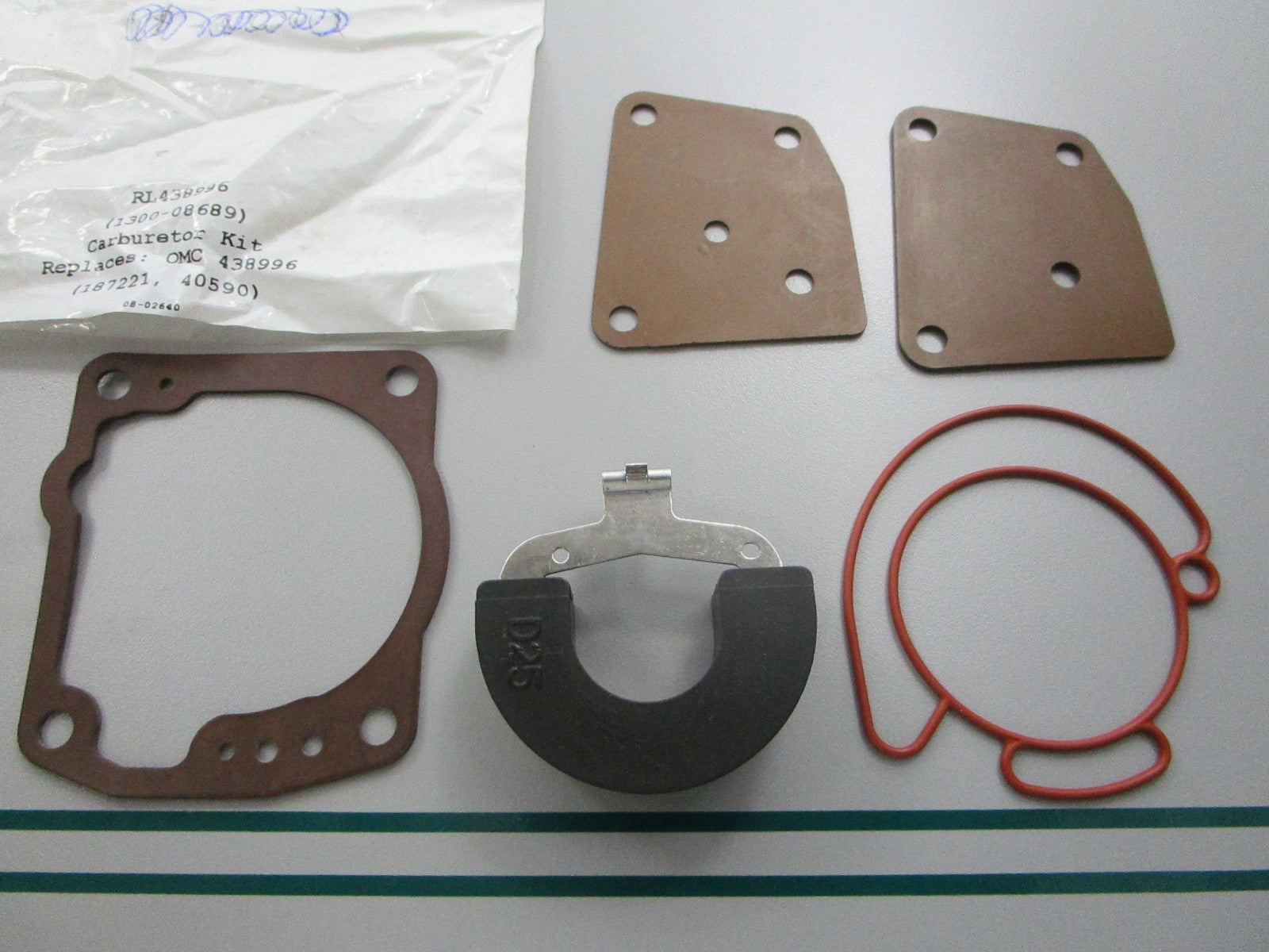 NEW RL438946 Replaces: 438996 Red Line Carburetor Kit 0810
