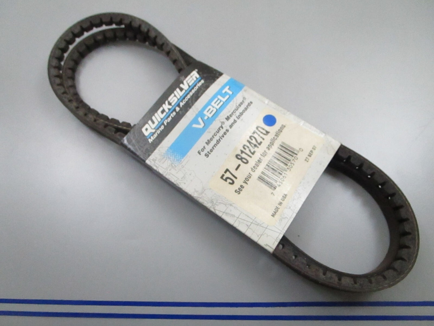 *NEW OEM* 0810 Mercury Quicksilver V-Belt 57-812427Q