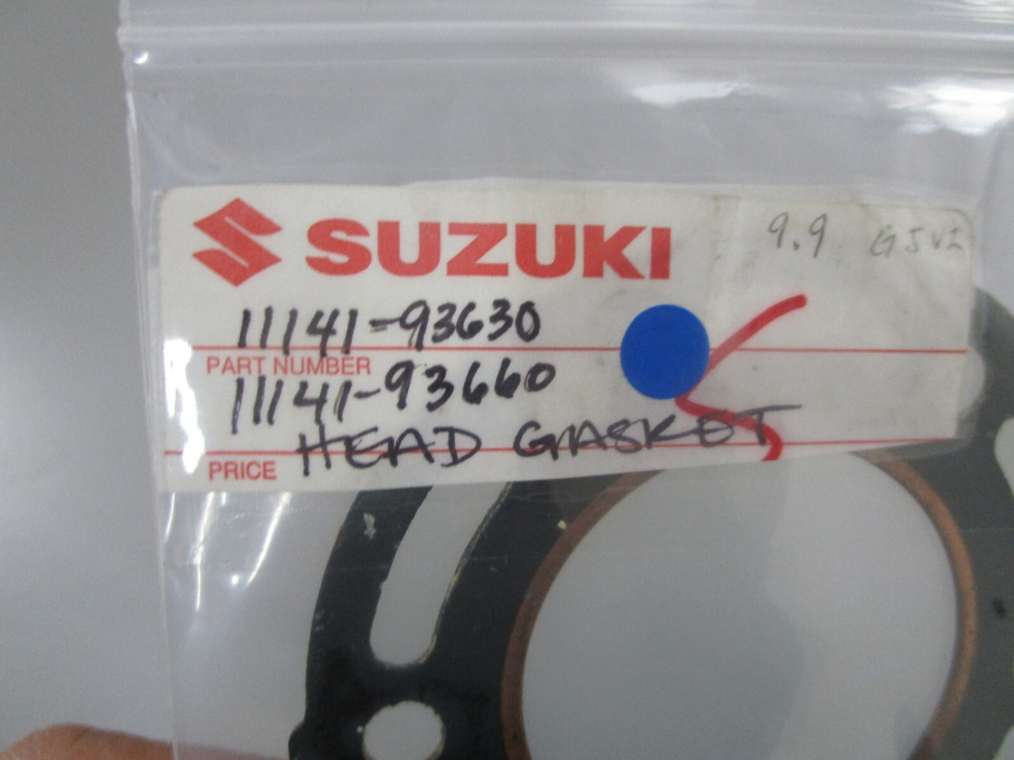 *NEW OEM* 0770 Suzuki Head Gasket 11141-93630 11141-93660