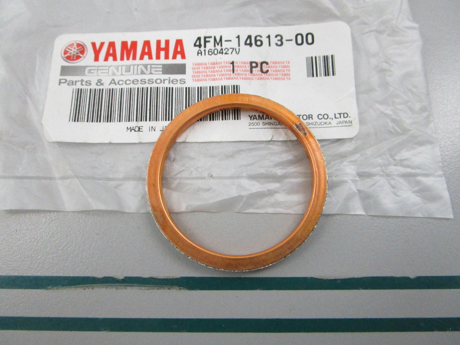 NEW OEM 4EM-14613-00-00 Yamaha Exhaust Pipe Gasket 0810