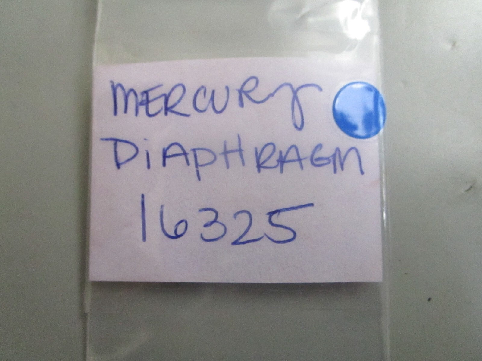 *NEW OEM* 0810 Mercury Quicksilver Diaphragm 16325