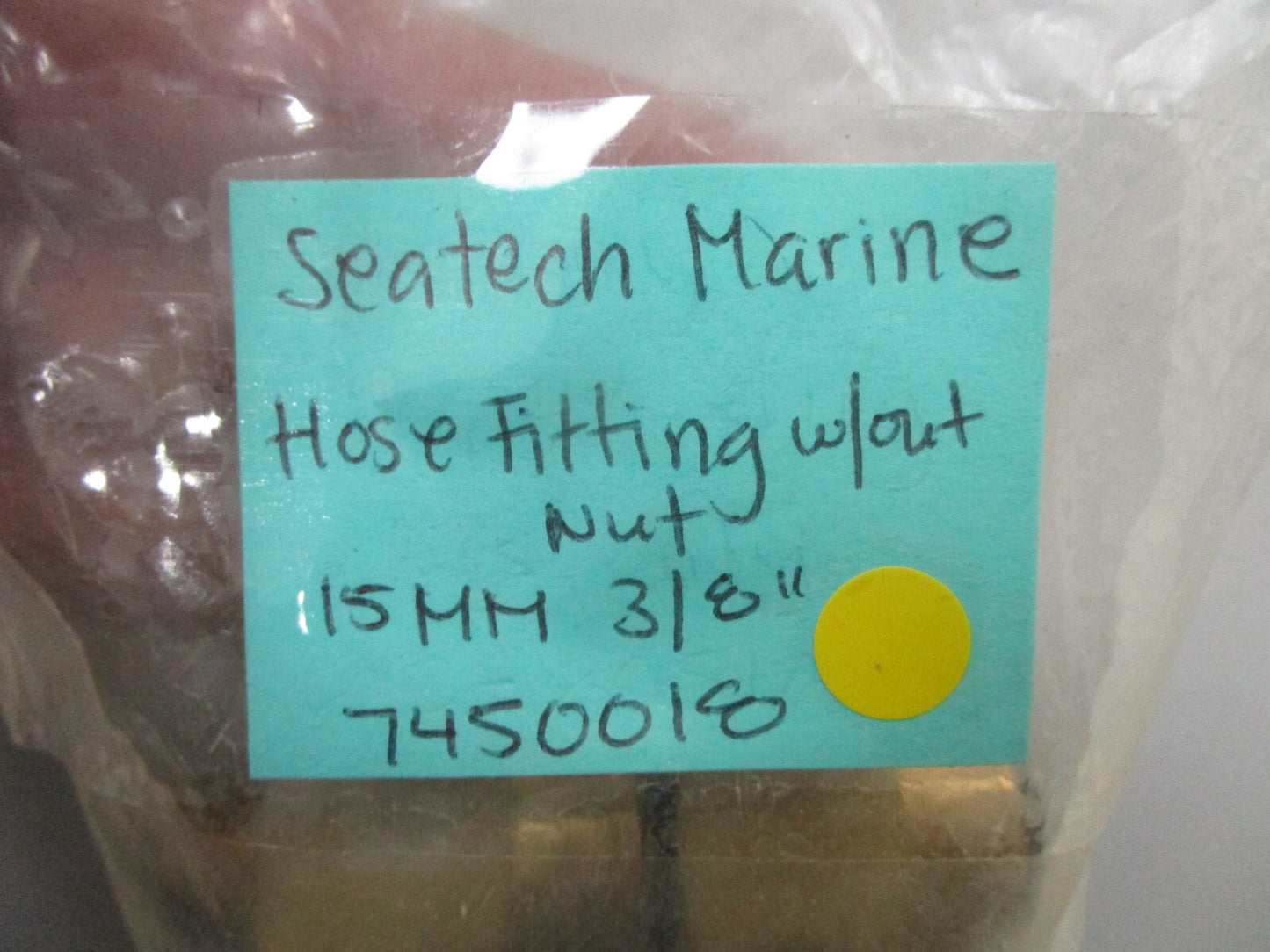 *NEW* 0750 Seatech Marine HOSE FITTING w/out NUT (15mm 3/8")  7450018
