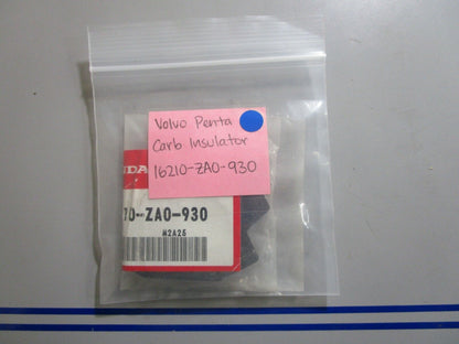 *NEW OEM* 0810 Volvo Penta Carburetor Insulator 16210-ZA0-930