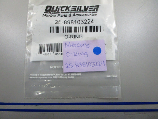 *NEW OEM* 0810 Mercury Quicksilver O-Ring 25-898103224