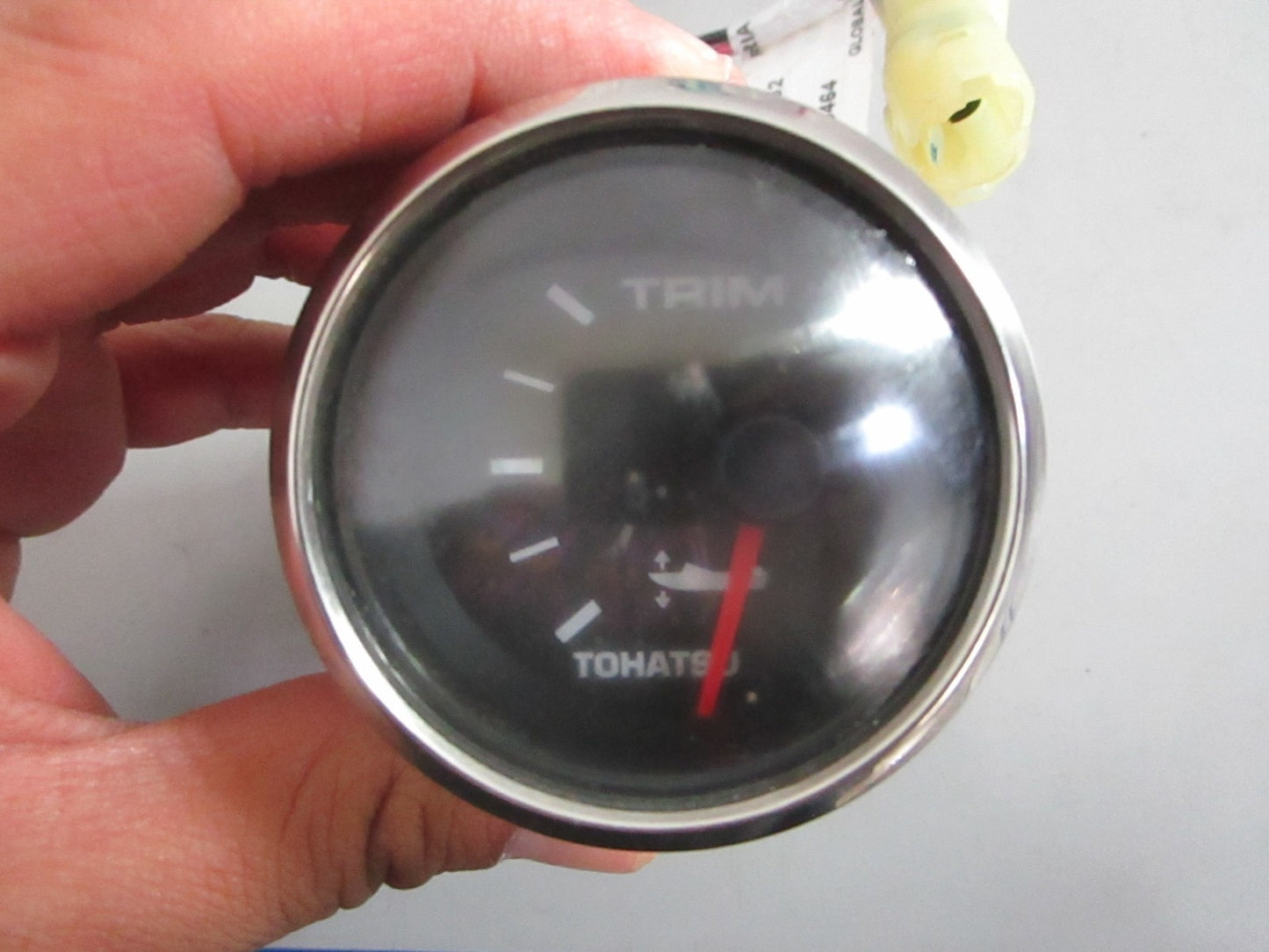 NEW OEM 3GG-72571-0 Tohatsu 2" Black Trim Gauge 0820