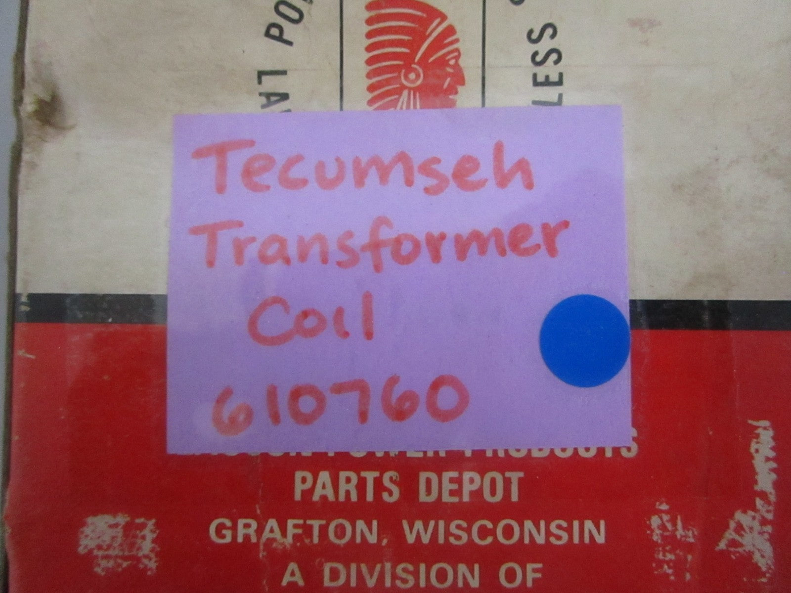 NEW OEM 610760 Tecumseh Transformer Coil 0820