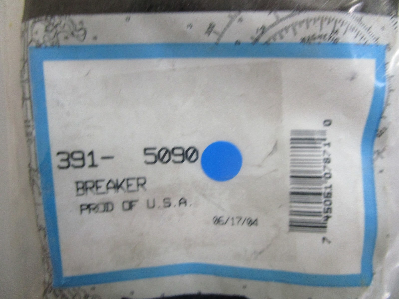 *NEW OEM* 0810 Mercury Quicksilver Breaker 391-5090