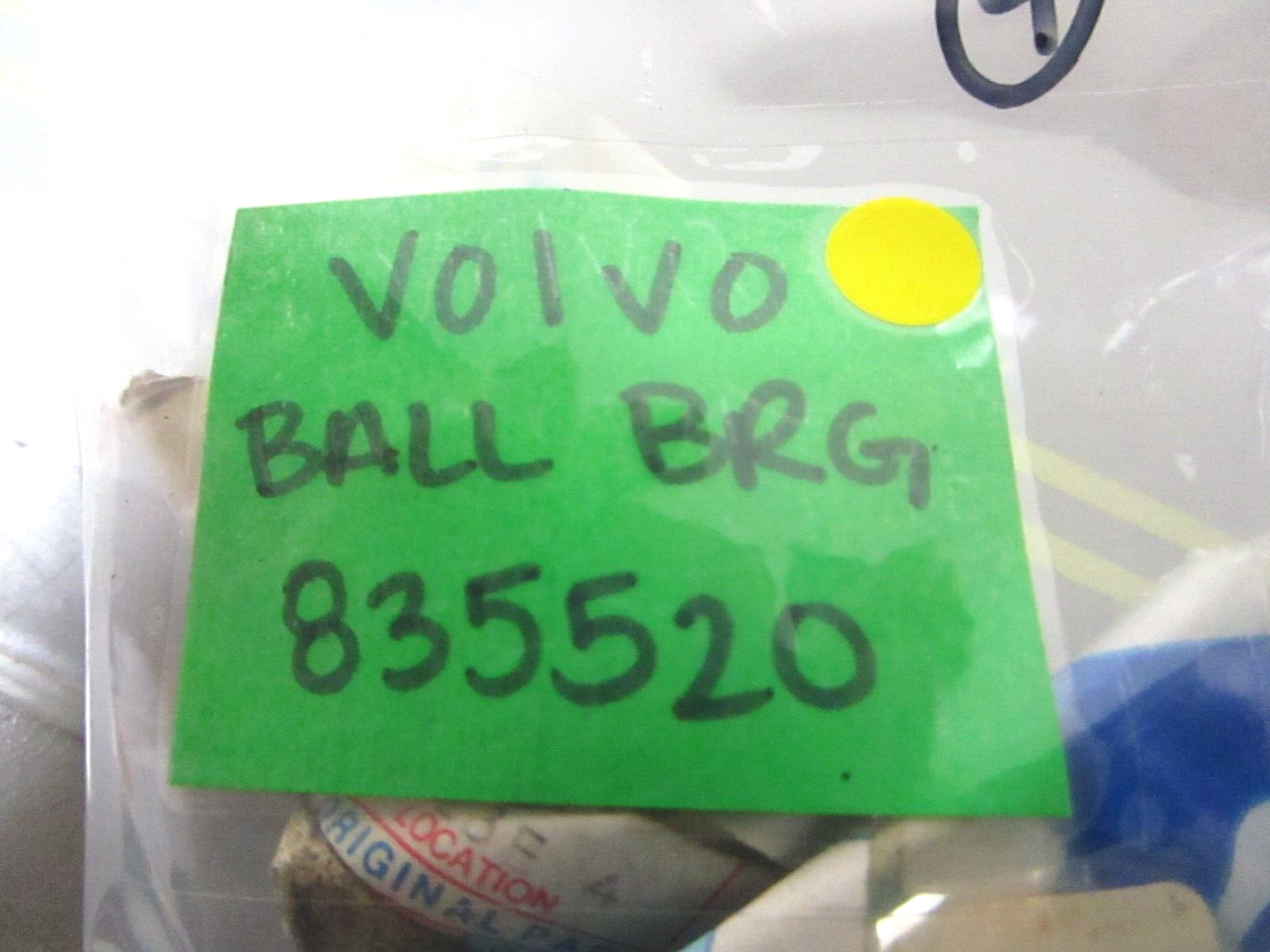 *NEW OEM* 0750 Volvo Penta BALL BEARING 835520
