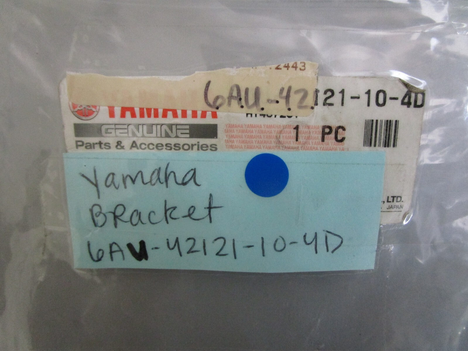 *NEW OEM* 0820 Yamaha Bracket 6AU-42121-10-4D